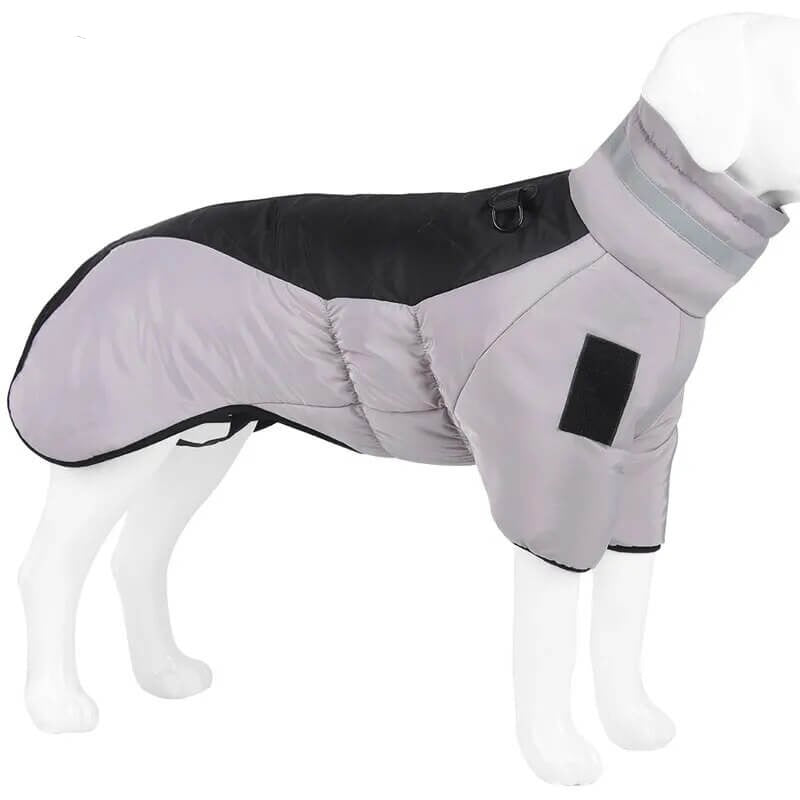 LUCY - Lined Dog Jacket. Winter Dog Jacket, Water Repellent and Thermally Lined with Reflective Details, Comfortable for Medium to Large Dog Breeds, Perfect for Cold Walks