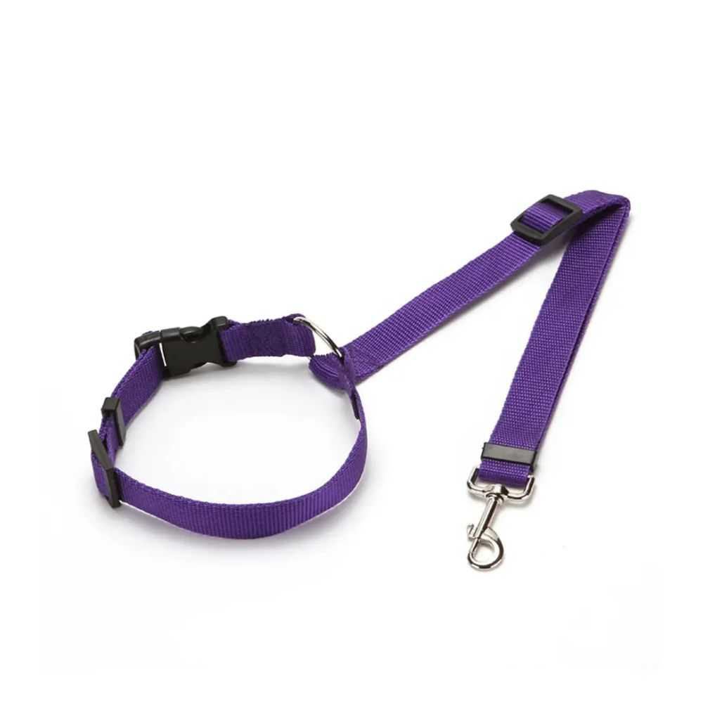 ZENOA – Verstellbarer Nylon-Autosicherheitsgurt für Hunde. Robuste Zinklegierung, vielseitig und sicher, Tierbräunungssport, passend für alle Größen