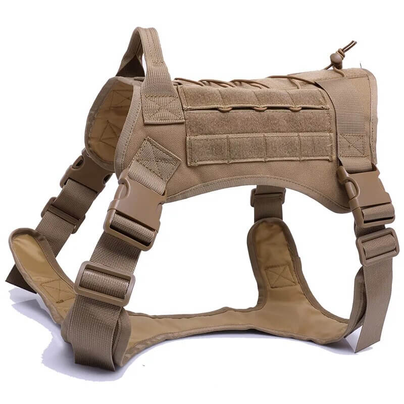 ZANTARA - Premium Dog Harness with Leash. - Water Repellent Nylon, Reflective Details, Adjustable and Breathable, For Medium to Large Dogs