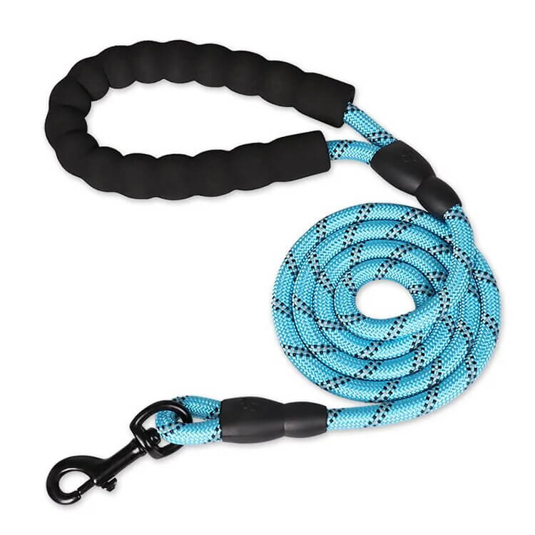 WINSTON - Nylon Dog Leash with Reflex and Extra Thick Handle. - 0.8cm Thickness, 1.5m Length, Durable and Comfortable for Safe Walking