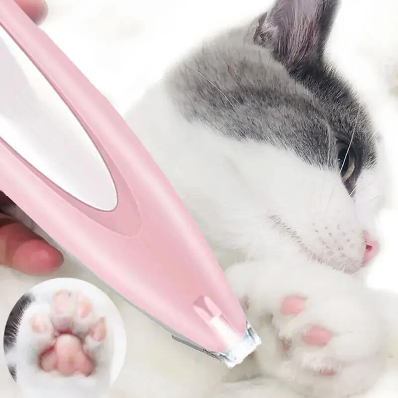 ZIGZAG – Professioneller Mini-Trimmer. für die Tierpflege zu Hause | USB wiederaufladbare, geräuscharme Haarschneidemaschine für Hund und Katze, Gesicht, Pfote, Ohren und mehr