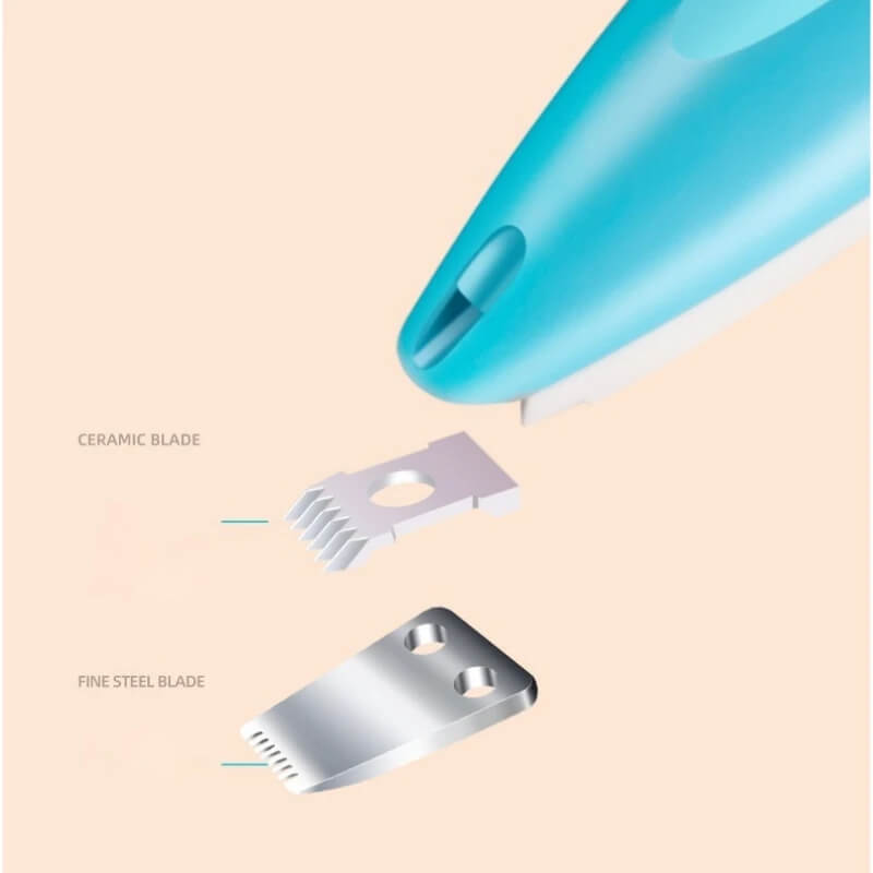 ZIGZAG – Professioneller Mini-Trimmer. für die Tierpflege zu Hause | USB wiederaufladbare, geräuscharme Haarschneidemaschine für Hund und Katze, Gesicht, Pfote, Ohren und mehr