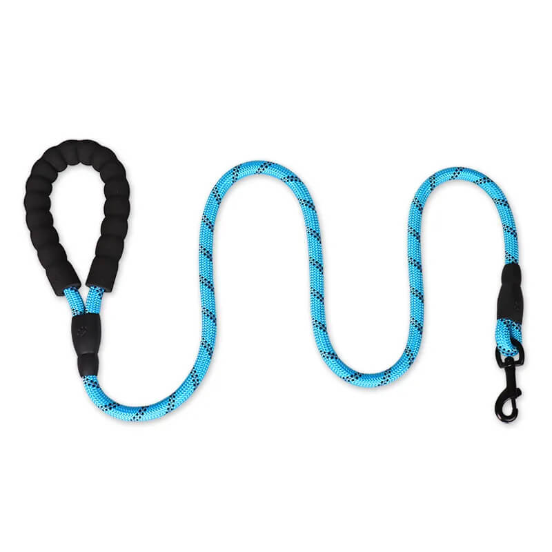 WINSTON - Nylon Dog Leash with Reflex and Extra Thick Handle. - 0.8cm Thickness, 1.5m Length, Durable and Comfortable for Safe Walking