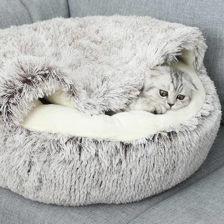 IGLOO - Mysig kattsäng för trygghet, komfort och bättre sömn