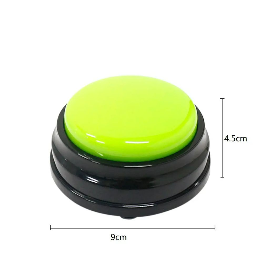 VOZO - Recordable Buttons for Pets and Children. - 30 Seconds Recording Time, Durable ABS Plastic, Perfect for Training and Language Education