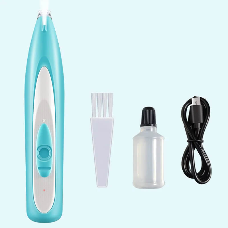 ZIGZAG – Professioneller Mini-Trimmer. für die Tierpflege zu Hause | USB wiederaufladbare, geräuscharme Haarschneidemaschine für Hund und Katze, Gesicht, Pfote, Ohren und mehr