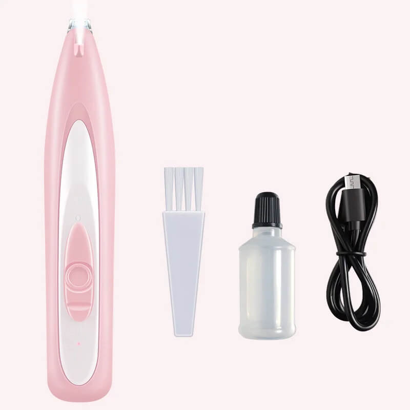 ZIGZAG – Professioneller Mini-Trimmer. für die Tierpflege zu Hause | USB wiederaufladbare, geräuscharme Haarschneidemaschine für Hund und Katze, Gesicht, Pfote, Ohren und mehr