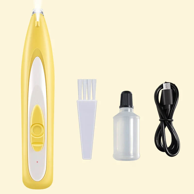 ZIGZAG – Professioneller Mini-Trimmer. für die Tierpflege zu Hause | USB wiederaufladbare, geräuscharme Haarschneidemaschine für Hund und Katze, Gesicht, Pfote, Ohren und mehr