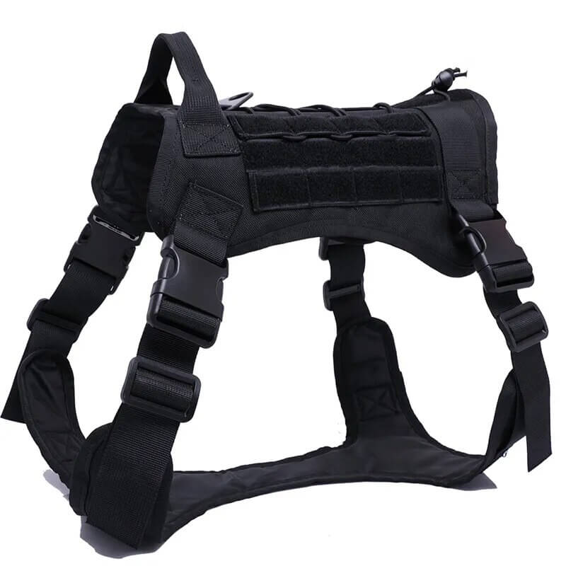 ZANTARA - Premium Dog Harness with Leash. - Water Repellent Nylon, Reflective Details, Adjustable and Breathable, For Medium to Large Dogs
