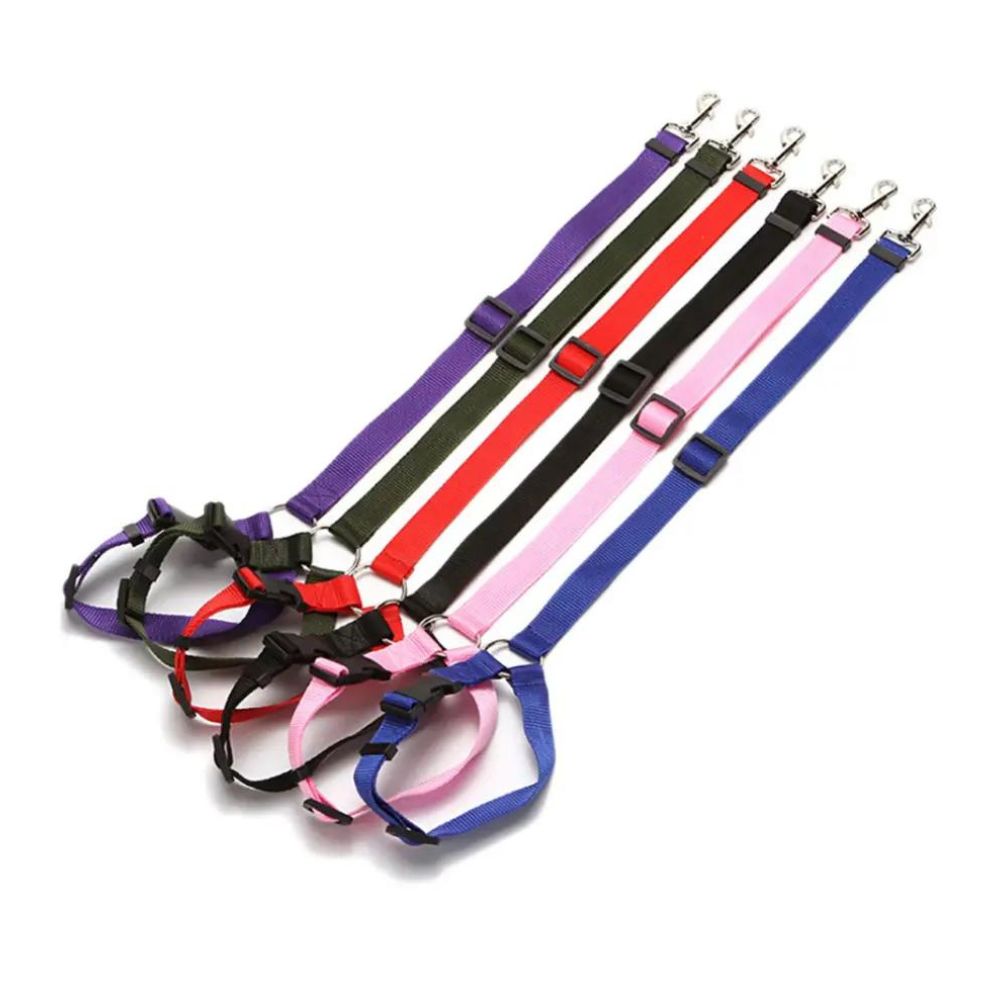 ZENOA – Verstellbarer Nylon-Autosicherheitsgurt für Hunde. Robuste Zinklegierung, vielseitig und sicher, Tierbräunungssport, passend für alle Größen
