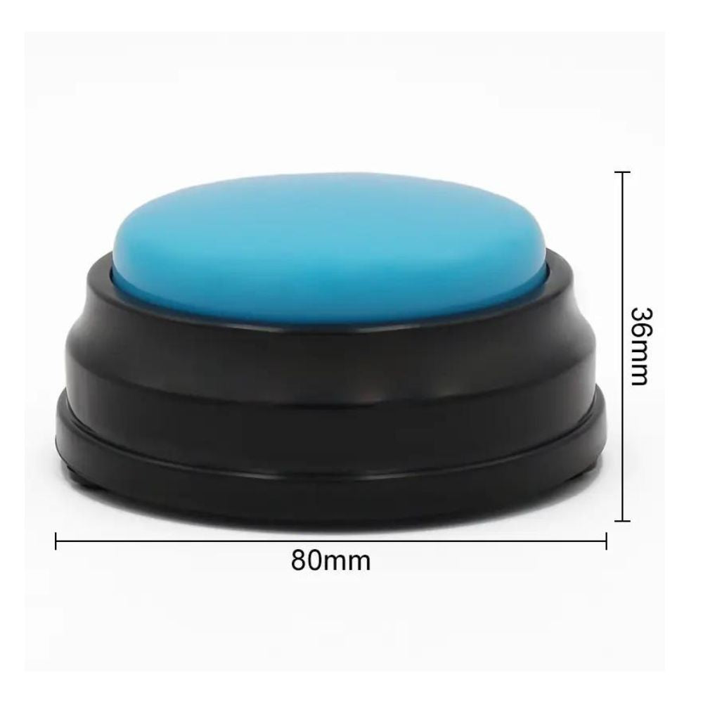 VOZO - Recordable Buttons for Pets and Children. - 30 Seconds Recording Time, Durable ABS Plastic, Perfect for Training and Language Education