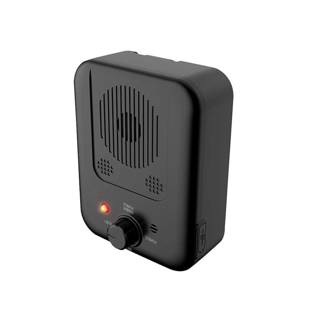 HIVO - Ultrasonic Anti-Bark Training Device. Adjustable Sensitivity and Frequency, Rechargeable, Harmless and Effective for All Dog Sizes