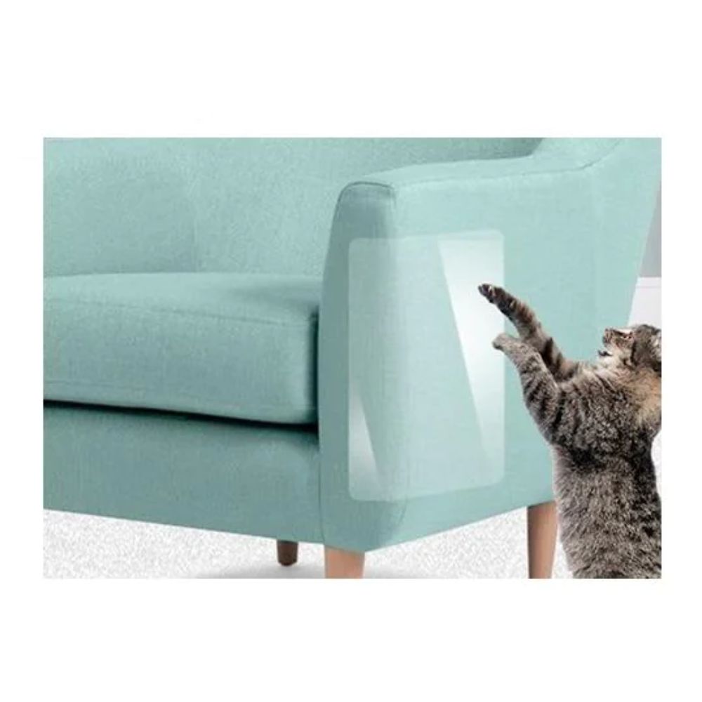 YONO - Transparent Claw-Protection for Furniture, Self-adhesive. - Non-Toxic Vinyl, Easy to Install and Remove, Extra Large 17
